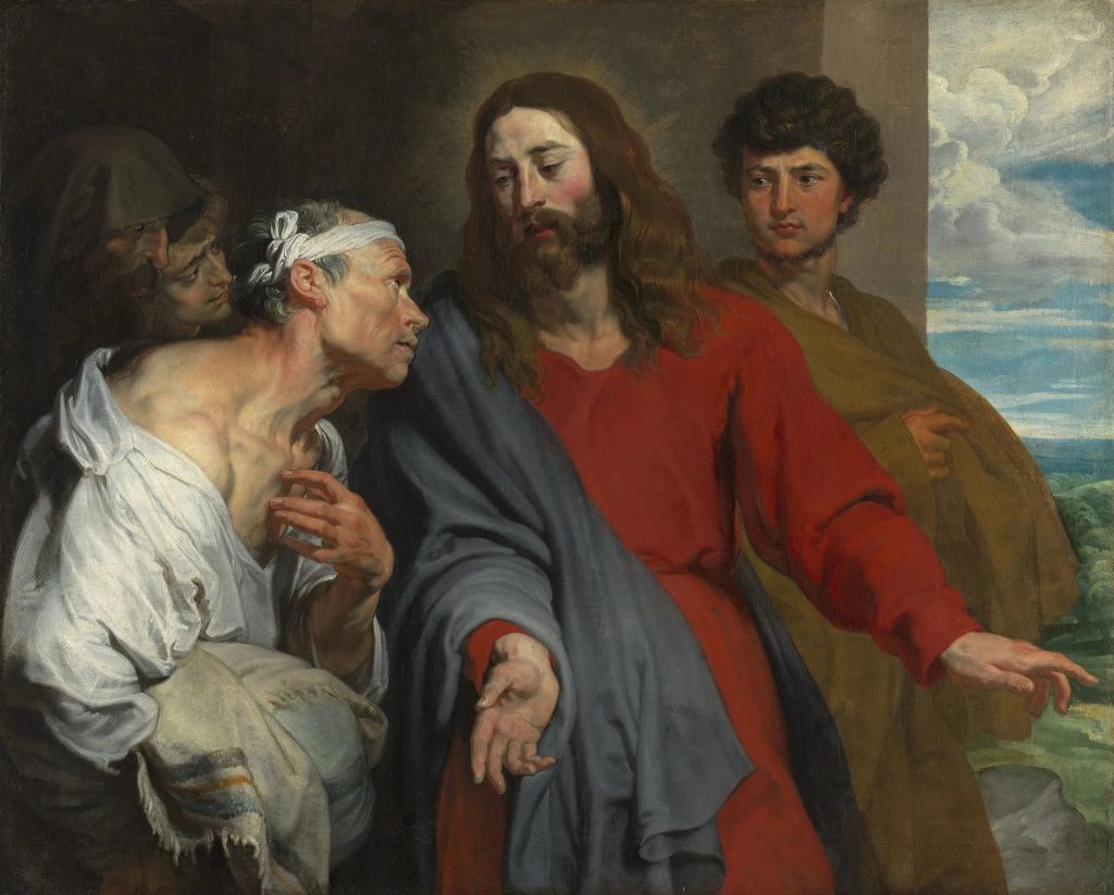Matthew 9: 1-8 reflection Anthony van Dyck